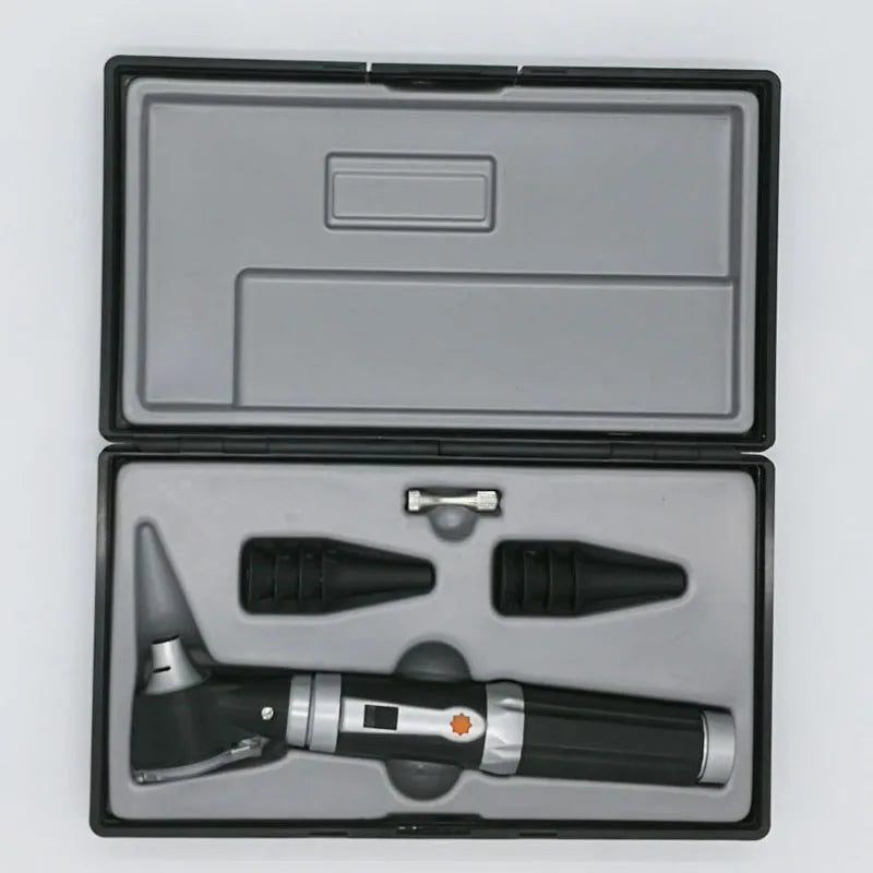 Professional Otoscopio Diagnostic Kit with 8 Tips Medical Home Doctor ENT Ear Care Endoscope LED Portable Otoscope Ear Clea