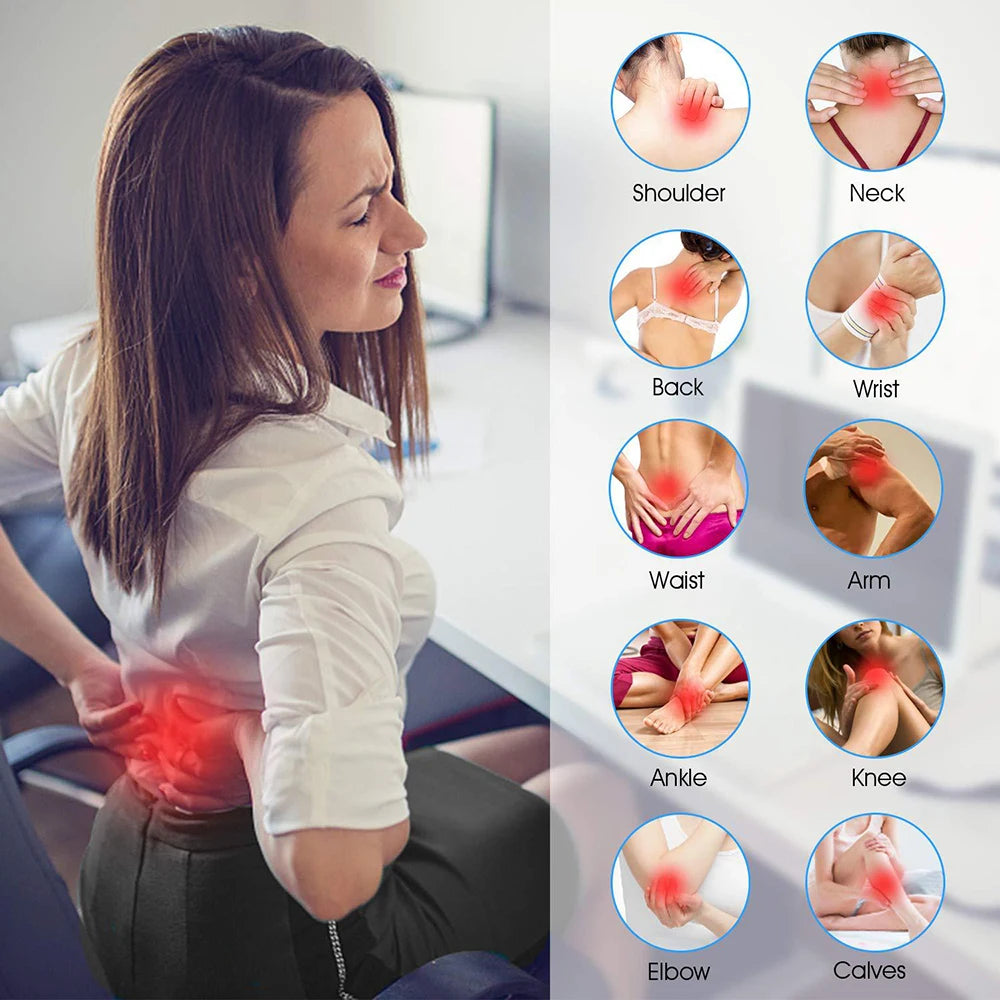 28 Modes EMS Electric Muscle Therapy Stimulator Tens Unit Machine Meridian Physiotherapy Pulse Abdominal Prostate Body Massager