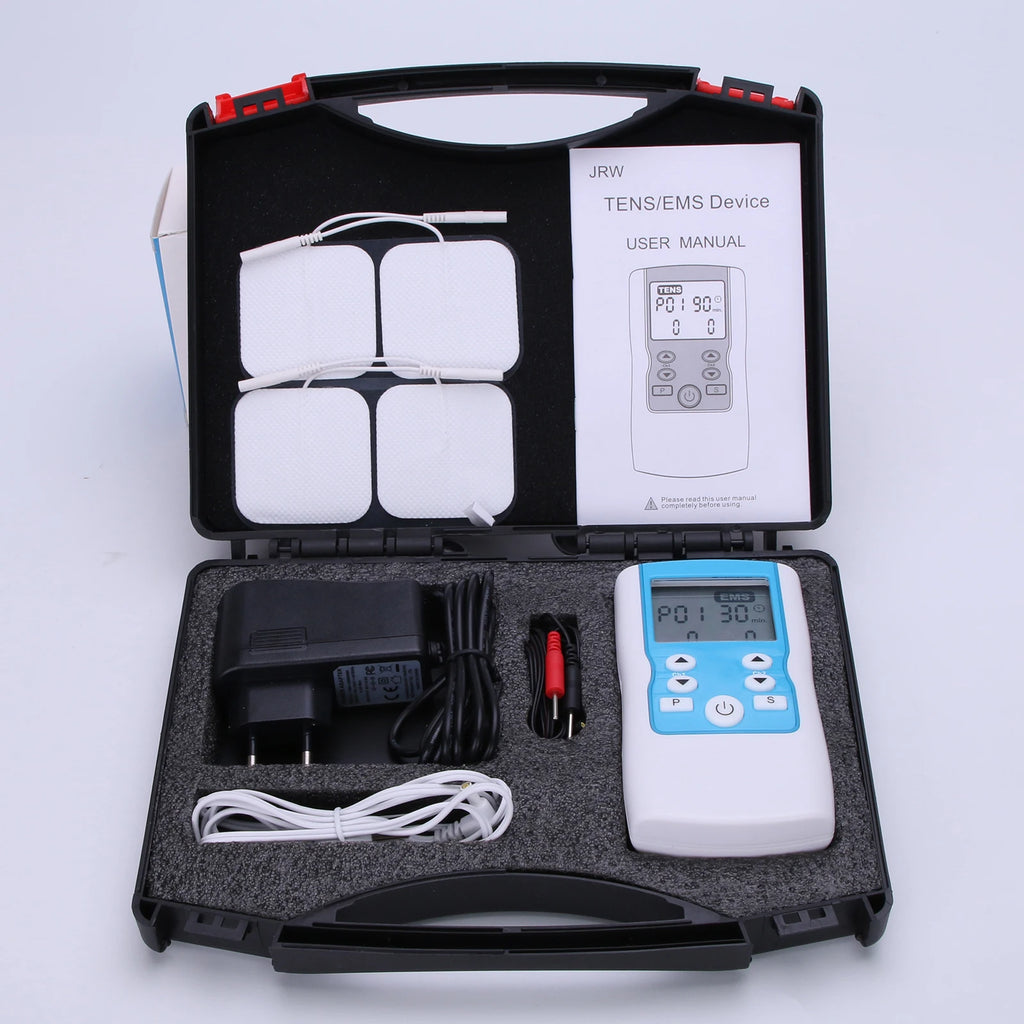 28 Modes EMS Electric Muscle Therapy Stimulator Tens Unit Machine Meridian Physiotherapy Pulse Abdominal Prostate Body Massager